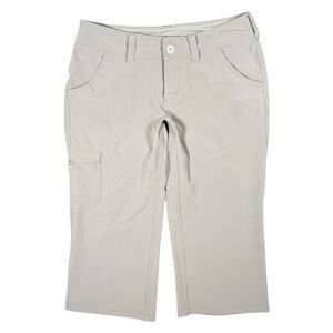 The North Face Gray Cargo Crop Capri Pants Gorpcore Hiking Outdoor Travel Small